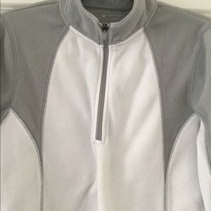Tek Gear two tone fleece top